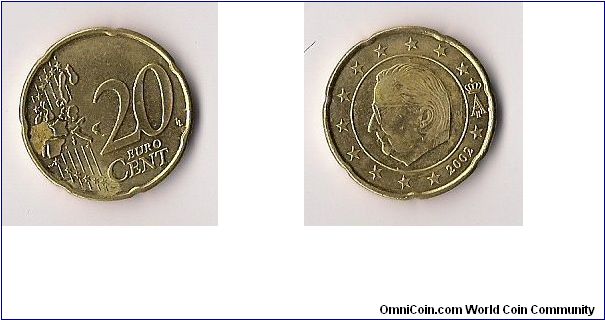 It is a 20 Euro cent coin featuring Prince Rainier the 3rd(1949-2005)