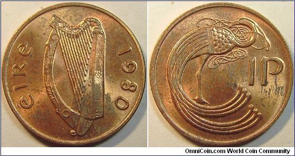 1980 Ireland, One Penny