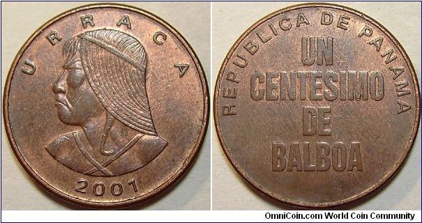 2001 Panama, One Centimo