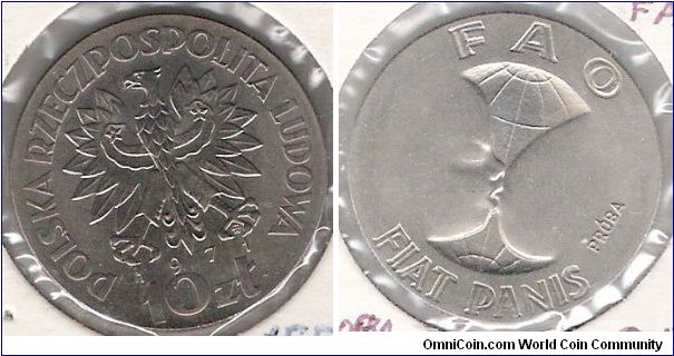 10 Zl.  FAO issue.
