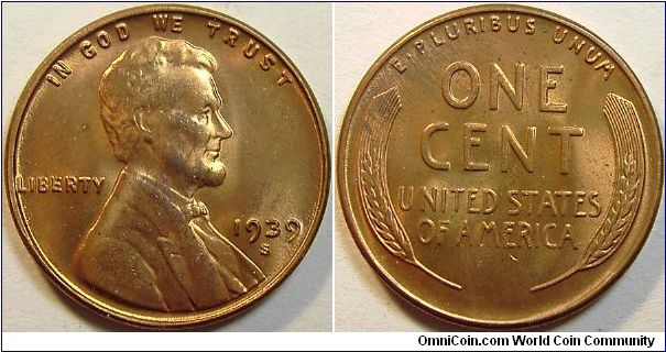 1939S Lincoln Cent