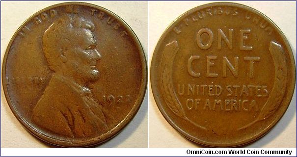 1922D Lincoln Cent