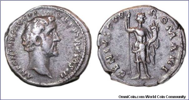Antoninus Pius AR Denarius