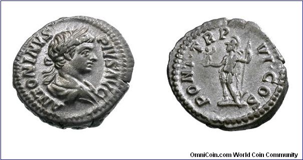 Caracalla AR Denarius