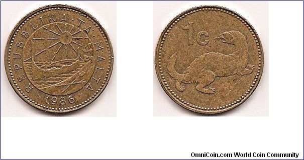 1 Cent
KM#78
Copper-Zinc, 18 mm. Obv: Republic emblem within circle Rev: Common weasel