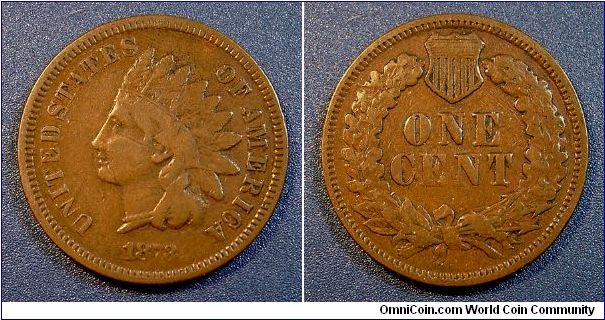 1873 Indian Head Cent