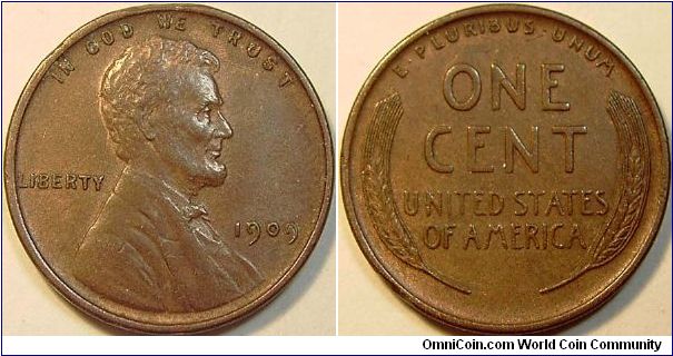 1909 Lincoln Cent