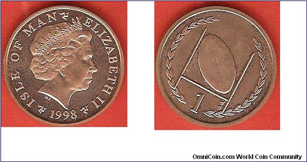 1 penny
rugby
Elizabeth II by Ian Rank-Broadley
bronze plated steel