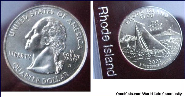 2001 Commemorative Quarters Denver Set