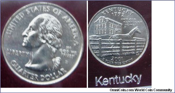 2001 Commemorative Quarters Denver Set