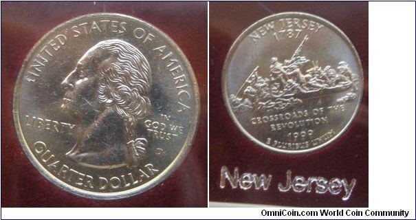 50 State Quarter Program 1999 Denver Mint Set.