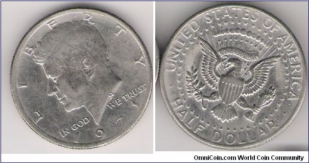 Half Dollar, Kennedy
