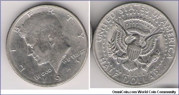 Half Dollar, Kennedy