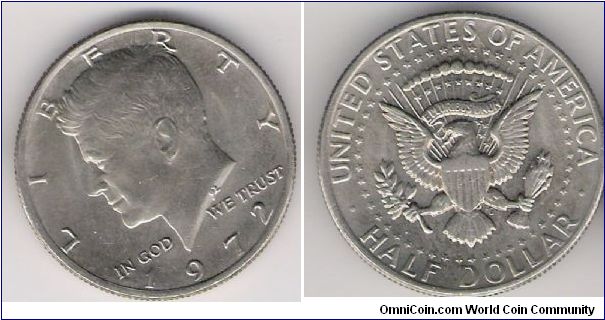 Half dollar, Kennedy