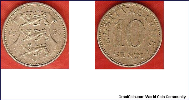 First Republic
10 senti
nickel-bronze