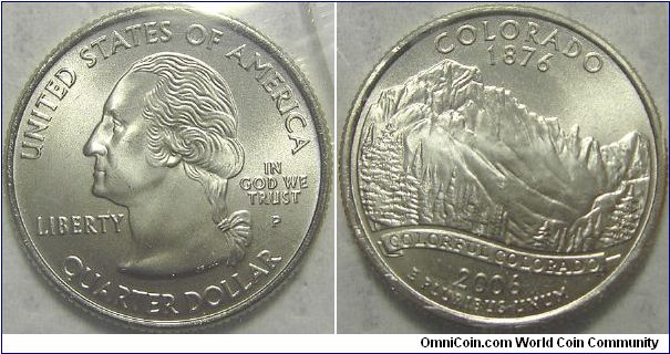 2006P Washington, Quarter Dollar, Colorado