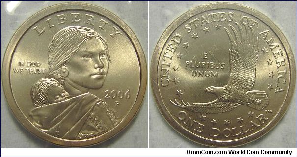 2006P Sacagawea, One Dollar