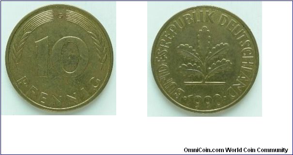 1990G
10 Pfennigs