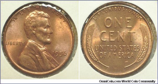 1956 Lincoln, One Cent