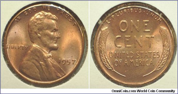 1957 Lincoln, One Cent