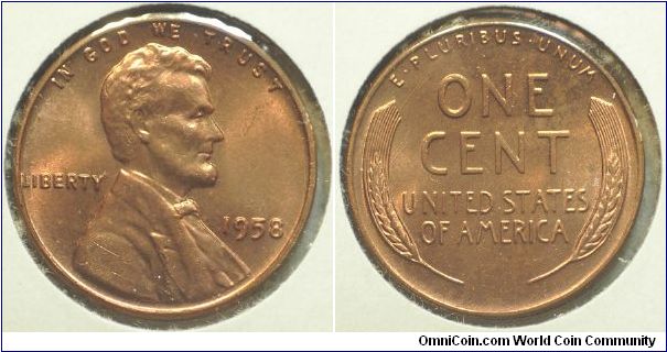 1958 Lincoln, One Cent