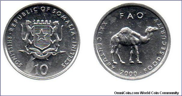 2000 10 Shillings