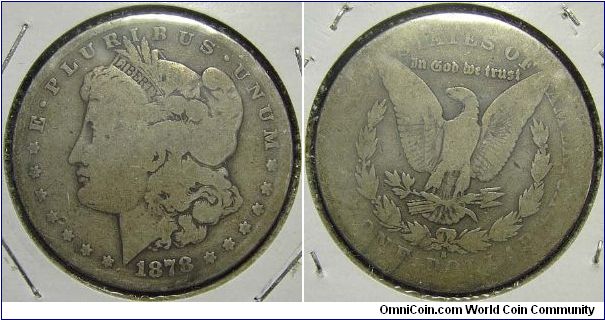 1878S Morgan, One Dollar