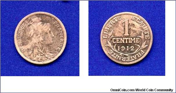 1 centime.
Republique Francaise.


Br.