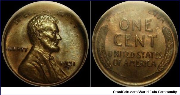 1931-S Lincoln Cent