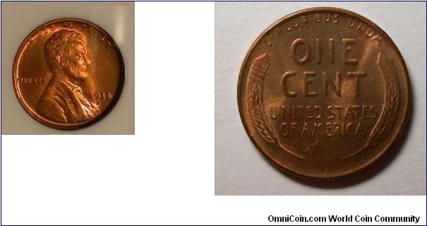 1934-D Lincoln Cent