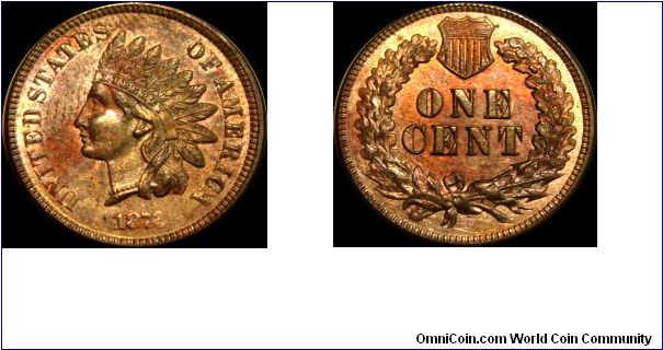 1872 Indian Head Cent