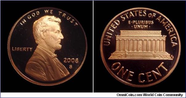 2008S Lincoln, One Cent