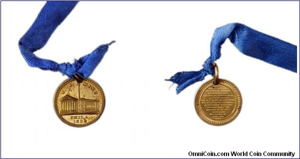 U.S. Mint / Lord's Pray medal