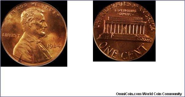 1984 Doubled Die Lincoln Cent
PCGS