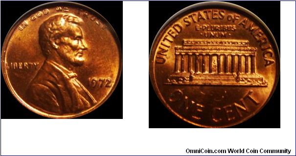 1972 Lincoln Cent
Doubled Die