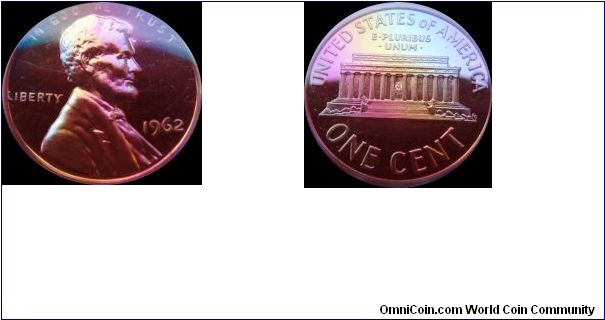 1962 Lincoln Cent Proof