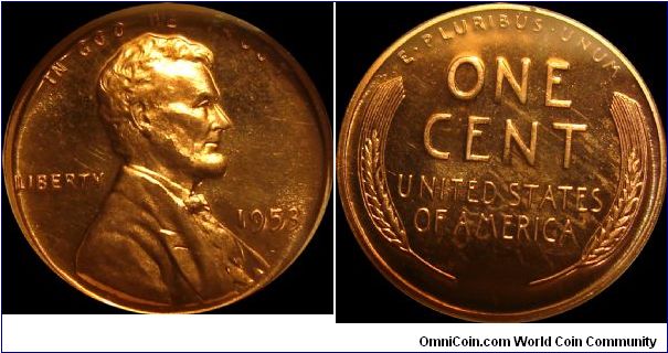 1953 Lincoln Cent Proof