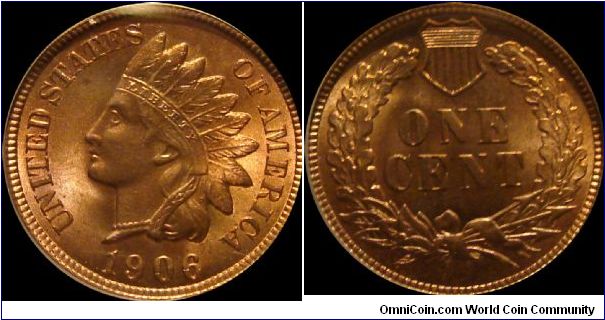 1906 Indian Head Cent