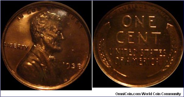 1938 Lincoln Head Cent
Proof