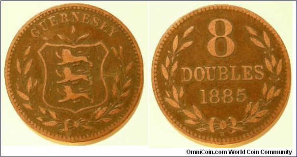 8 Doubles
H mint mark