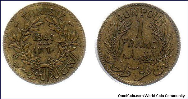1941 1 Franc