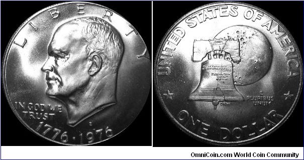 1976-S Eisenhower Dollar Proof Silver