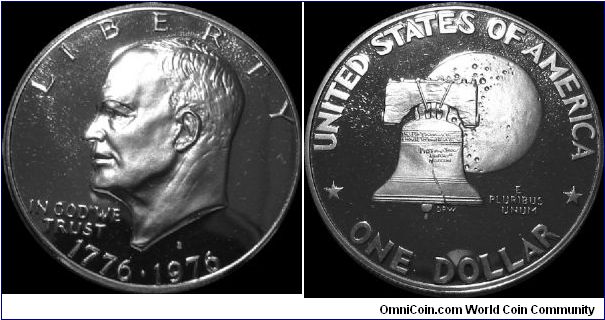1976-S Eisenhower Dollar
Proof Silver