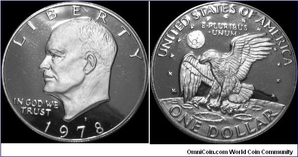 1978-S Eisenhower Dollar
Silver Proof