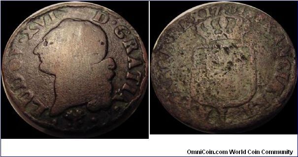 1784 France
No Idea 
any info is welcome
Metal Detector find