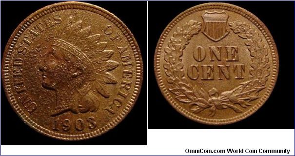 1903 Indian Head Cent
Metal Detector Find