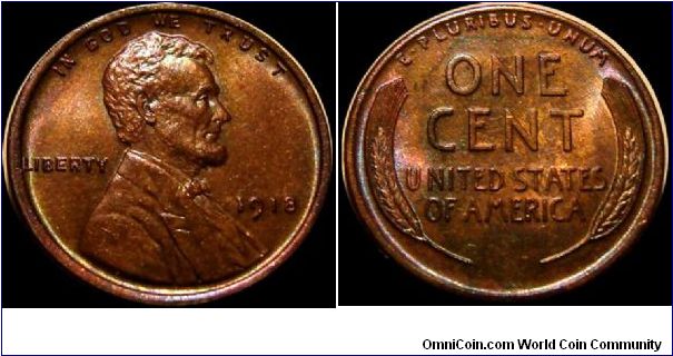 1918 Lincoln Cent