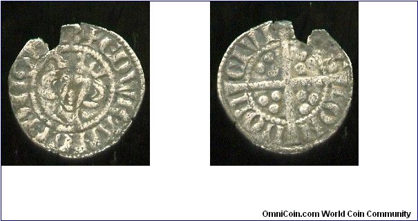 Edward I Penny 1272 to 1307
London mint 
Class 3c