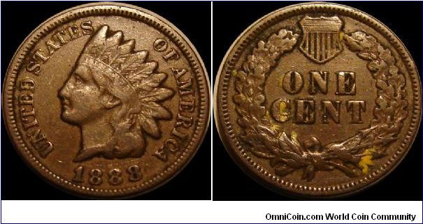 1888 Indian Head Cent