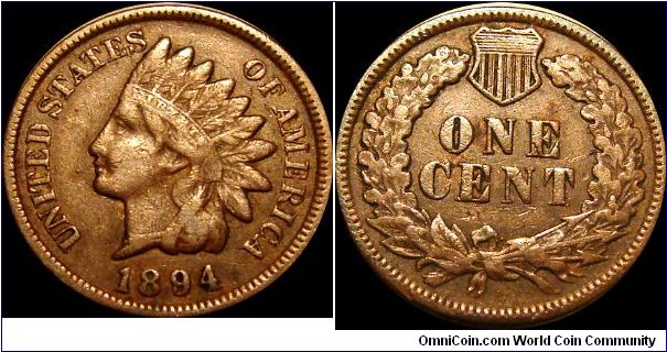 1894 Indian Head Cent